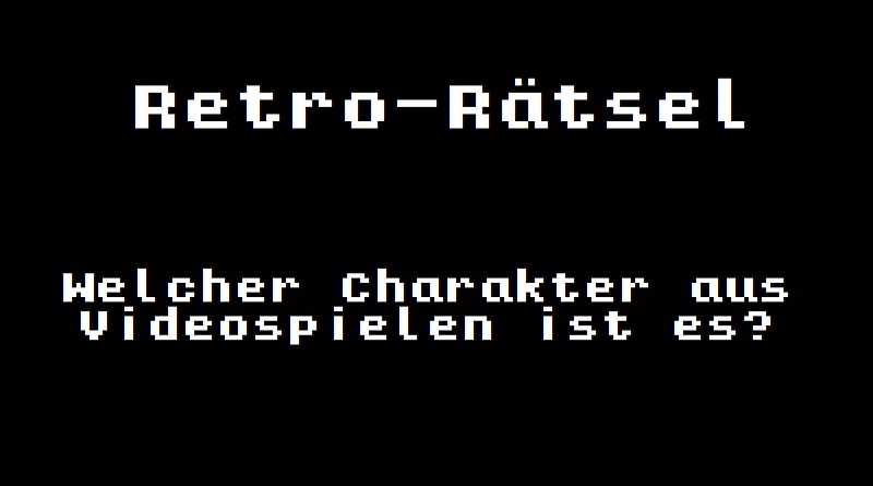 Personenratsel 4 Errate Den Gesuchten Videospiel Charakter Retrovideospiele