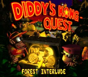 Donkey Kong Country 2 SNES Diddys Kong Quest